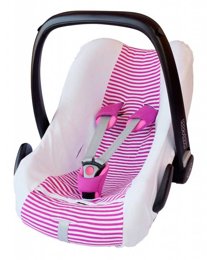 Personaliza la silla de coche para bebé manteniendo su seguridad