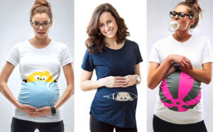 No podrás vivir sin estas originales camisetas para embarazadas